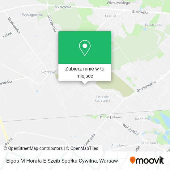 Mapa Elgos M Horała E Szeib Spółka Cywilna