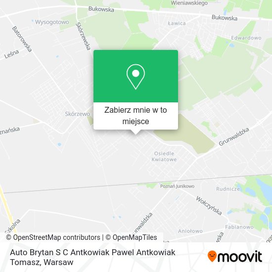 Mapa Auto Brytan S C Antkowiak Pawel Antkowiak Tomasz