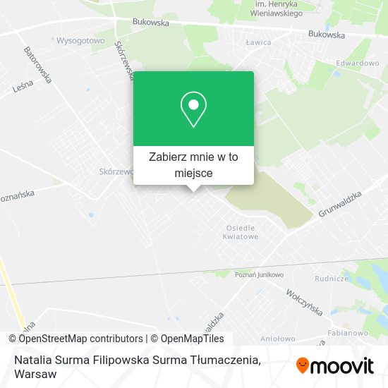 Mapa Natalia Surma Filipowska Surma Tłumaczenia