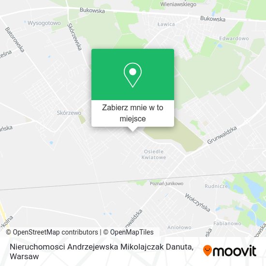 Mapa Nieruchomosci Andrzejewska Mikolajczak Danuta