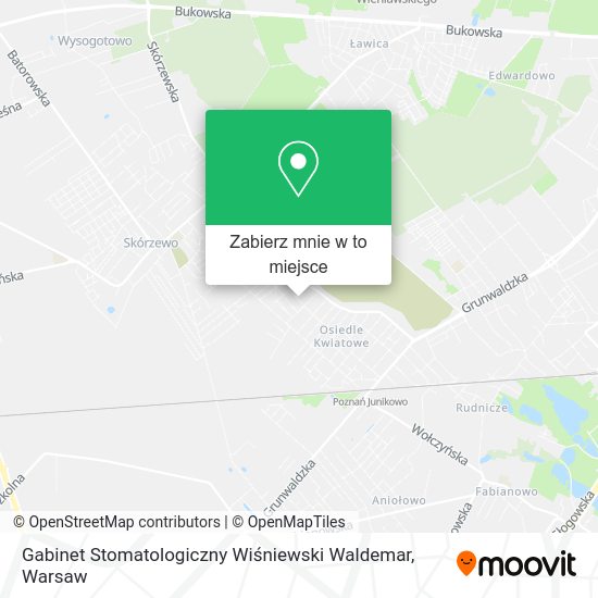 Mapa Gabinet Stomatologiczny Wiśniewski Waldemar