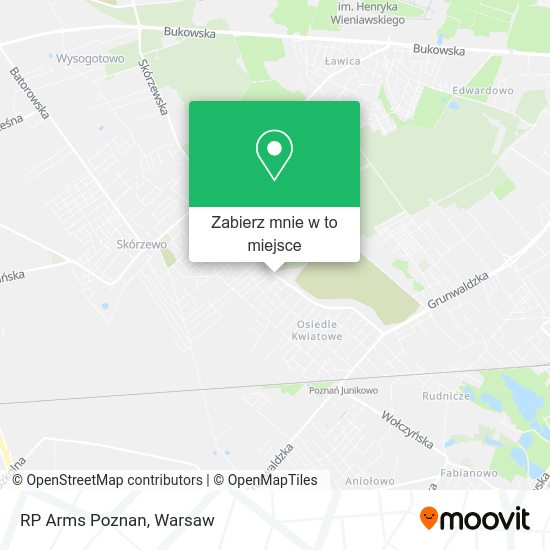 Mapa RP Arms Poznan