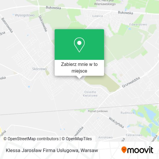 Mapa Klessa Jarosław Firma Usługowa