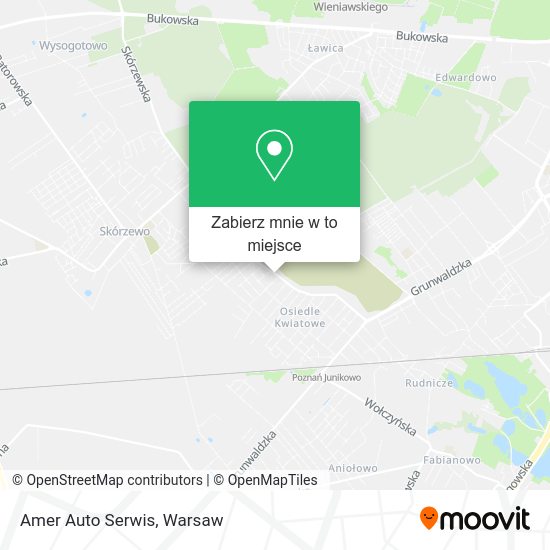 Mapa Amer Auto Serwis