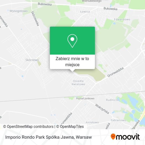 Mapa Imporio Rondo Park Spółka Jawna