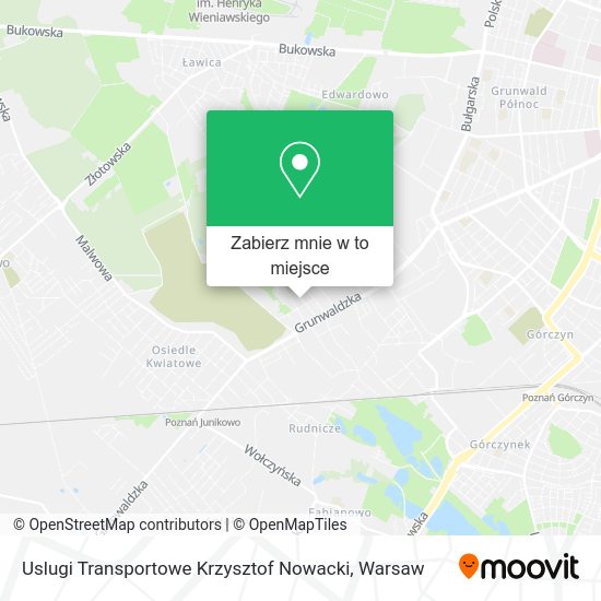 Mapa Uslugi Transportowe Krzysztof Nowacki