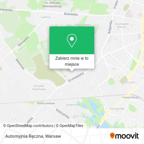 Mapa Automyjnia Ręczna