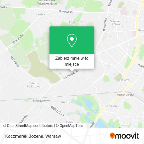 Mapa Kaczmarek Bożena