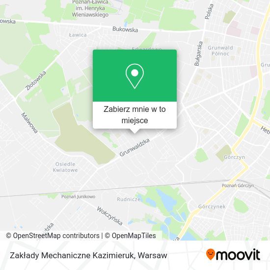 Mapa Zakłady Mechaniczne Kazimieruk