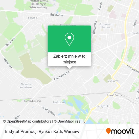 Mapa Instytut Promocji Rynku i Kadr