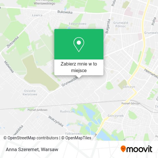 Mapa Anna Szeremet