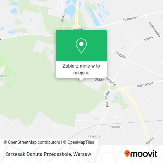 Mapa Strzesak Danuta Przedszkole