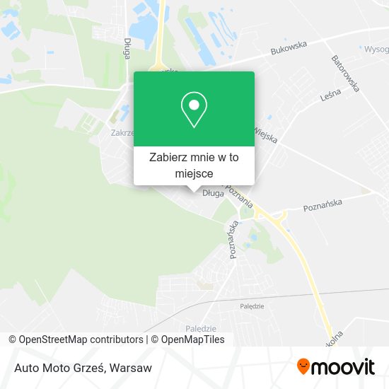 Mapa Auto Moto Grześ