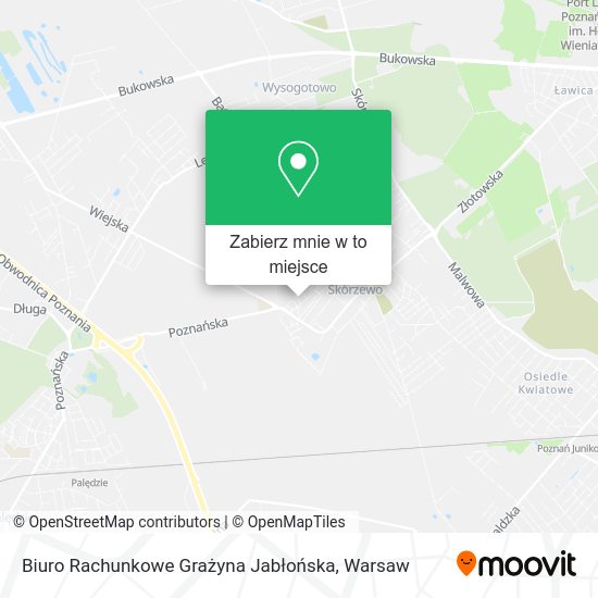 Mapa Biuro Rachunkowe Grażyna Jabłońska