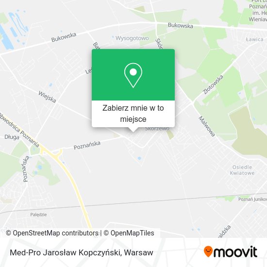 Mapa Med-Pro Jarosław Kopczyński