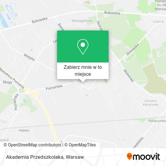 Mapa Akademia Przedszkolaka