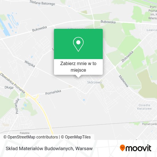 Mapa Skład Materiałów Budowlanych