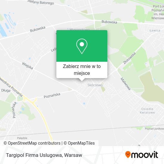 Mapa Targipol Firma Uslugowa