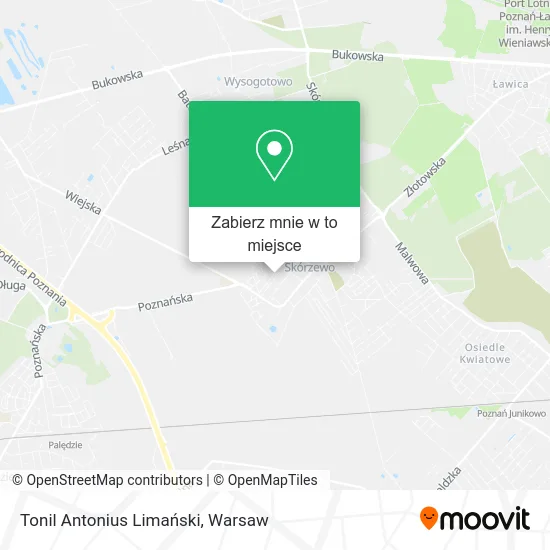 Mapa Tonil Antonius Limański