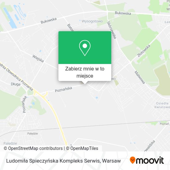 Mapa Ludomiła Spieczyńska Kompleks Serwis