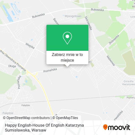 Mapa Happy English-House Of English Katarzyna Sumisławska