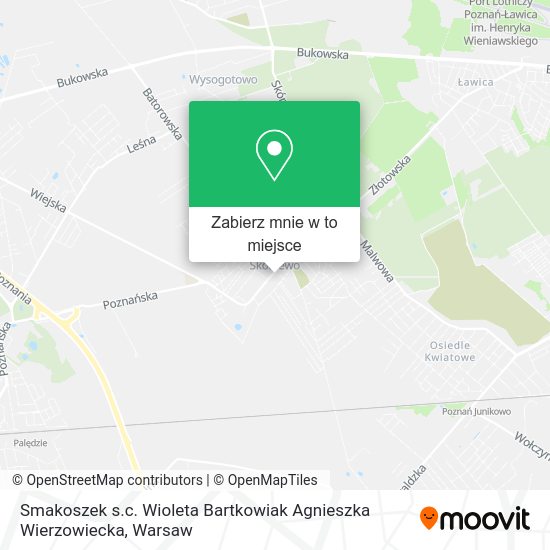 Mapa Smakoszek s.c. Wioleta Bartkowiak Agnieszka Wierzowiecka