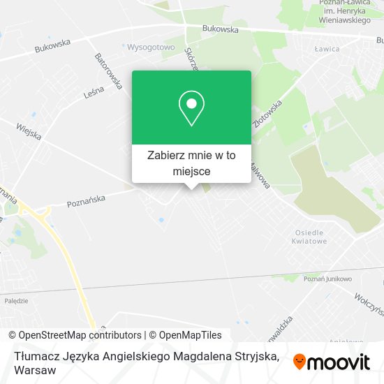 Mapa Tłumacz Języka Angielskiego Magdalena Stryjska