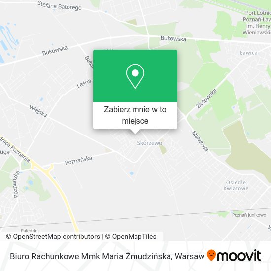 Mapa Biuro Rachunkowe Mmk Maria Żmudzińska