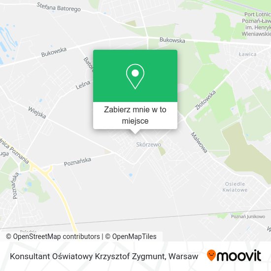 Mapa Konsultant Oświatowy Krzysztof Zygmunt