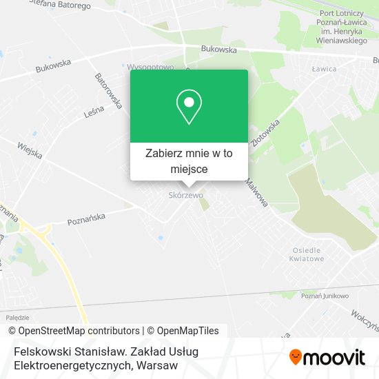 Mapa Felskowski Stanisław. Zakład Usług Elektroenergetycznych