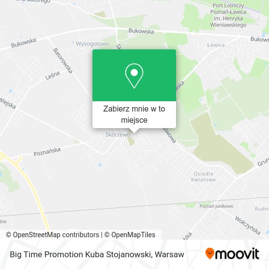 Mapa Big Time Promotion Kuba Stojanowski