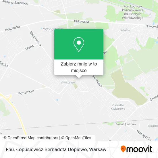 Mapa Fhu. Łopusiewicz Bernadeta Dopiewo