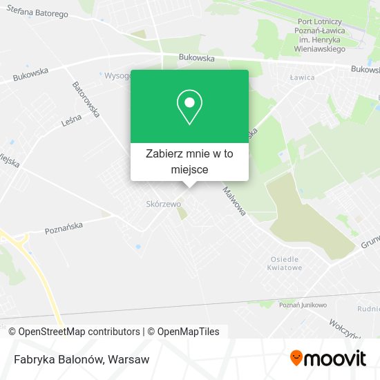 Mapa Fabryka Balonów