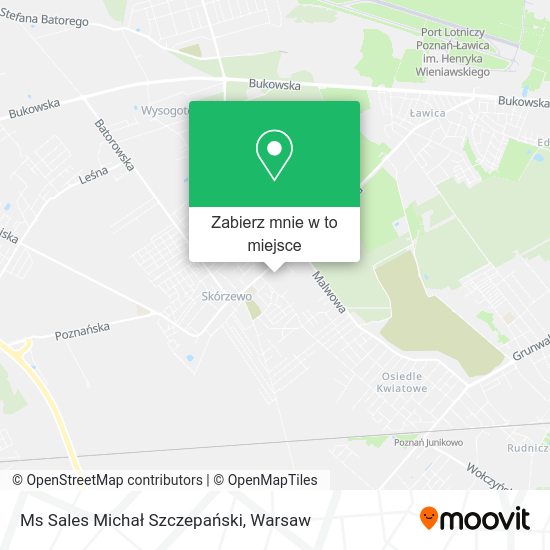 Mapa Ms Sales Michał Szczepański