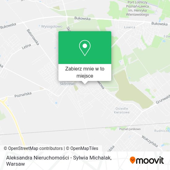 Mapa Aleksandra Nieruchomości - Sylwia Michalak