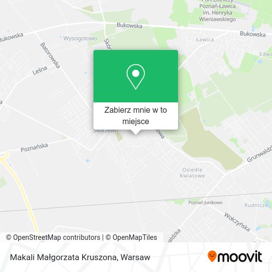 Mapa Makali Małgorzata Kruszona