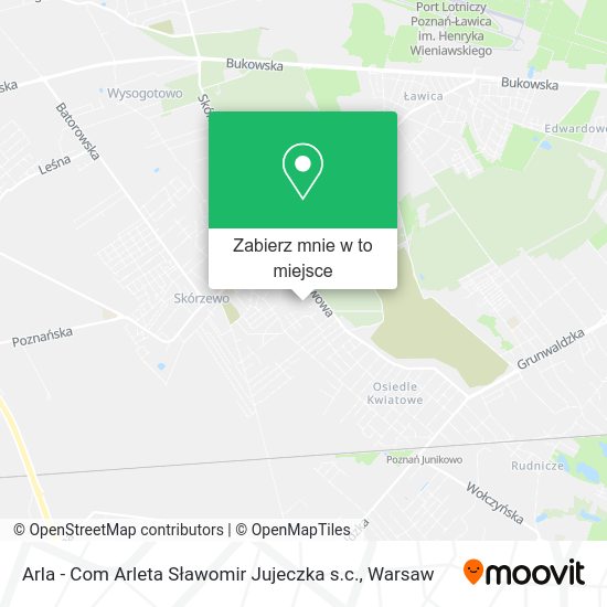 Mapa Arla - Com Arleta Sławomir Jujeczka s.c.