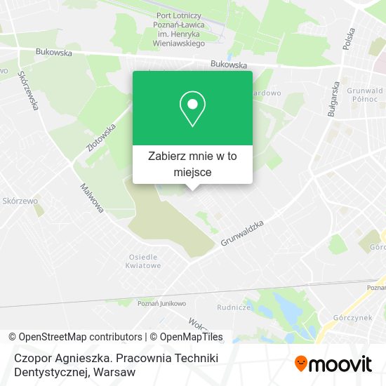 Mapa Czopor Agnieszka. Pracownia Techniki Dentystycznej