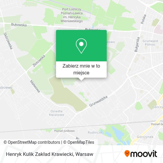 Mapa Henryk Kulik Zakład Krawiecki