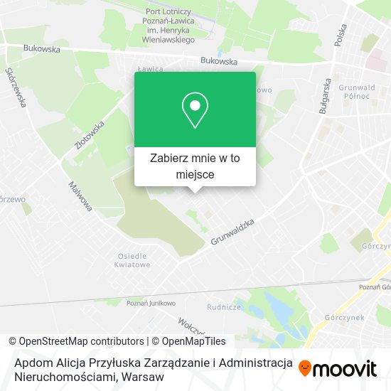 Mapa Apdom Alicja Przyłuska Zarządzanie i Administracja Nieruchomościami