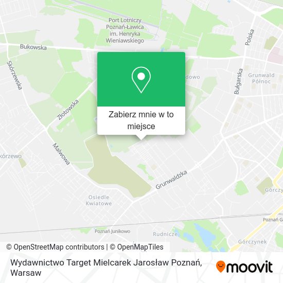 Mapa Wydawnictwo Target Mielcarek Jarosław Poznań