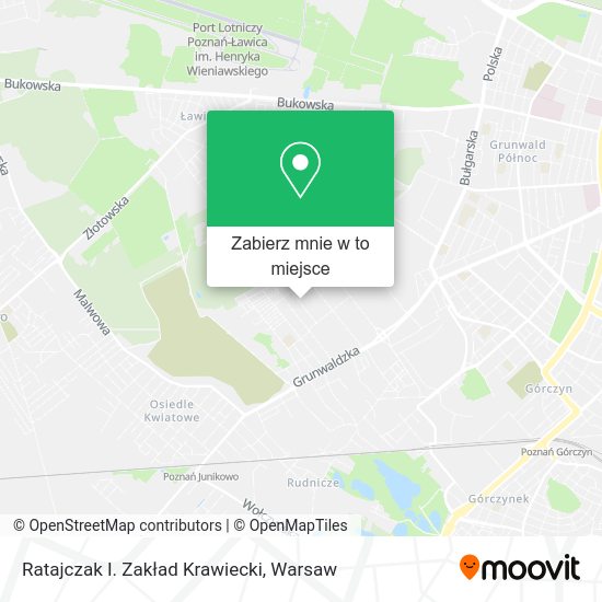 Mapa Ratajczak I. Zakład Krawiecki