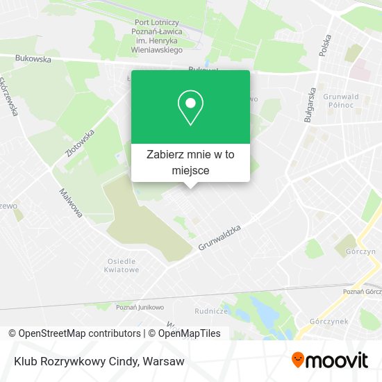 Mapa Klub Rozrywkowy Cindy