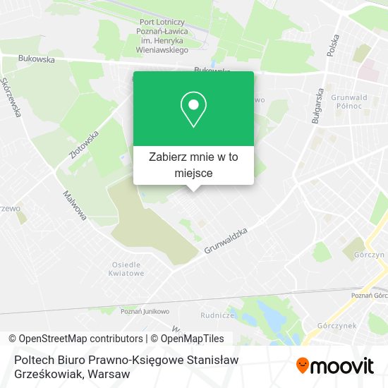 Mapa Poltech Biuro Prawno-Księgowe Stanisław Grześkowiak