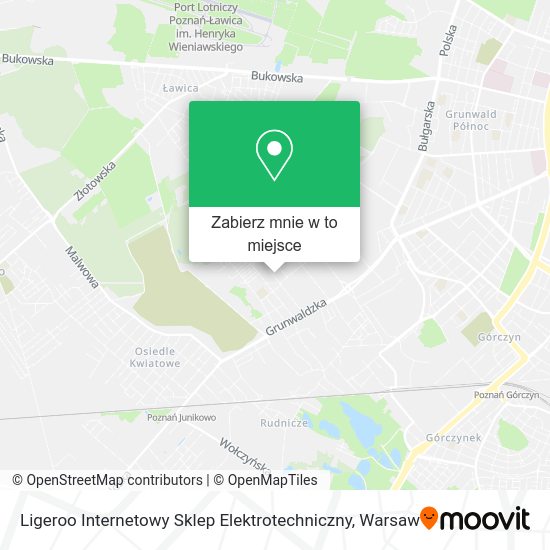 Mapa Ligeroo Internetowy Sklep Elektrotechniczny