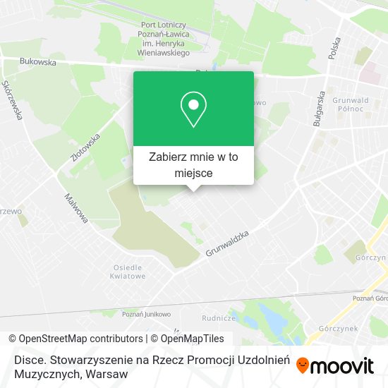 Mapa Disce. Stowarzyszenie na Rzecz Promocji Uzdolnień Muzycznych