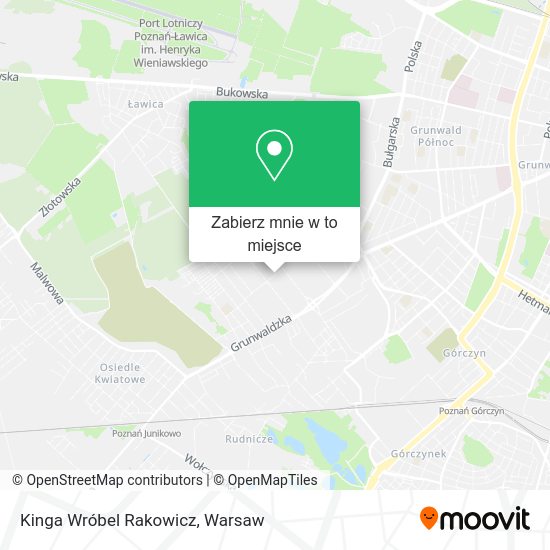 Mapa Kinga Wróbel Rakowicz