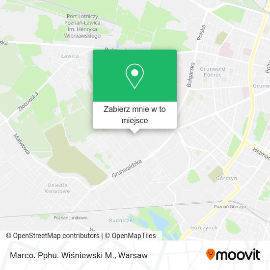 Mapa Marco. Pphu. Wiśniewski M.