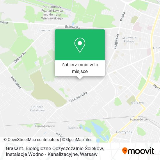 Mapa Grasant. Biologiczne Oczyszczalnie Ścieków, Instalacje Wodno - Kanalizacyjne