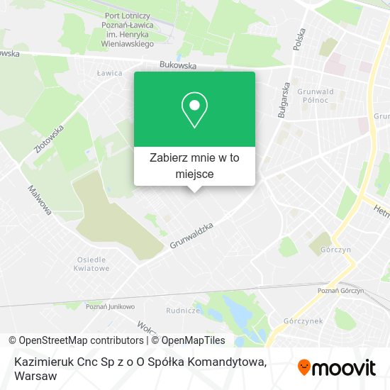 Mapa Kazimieruk Cnc Sp z o O Spółka Komandytowa